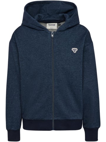 Hummel Reißverschluss Kapuzenpullover Hmljr Loose Kinder in DRESS BLUES