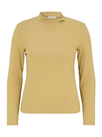 CARTOON Langarm-Shirt mit Kragen in Burnished Gold