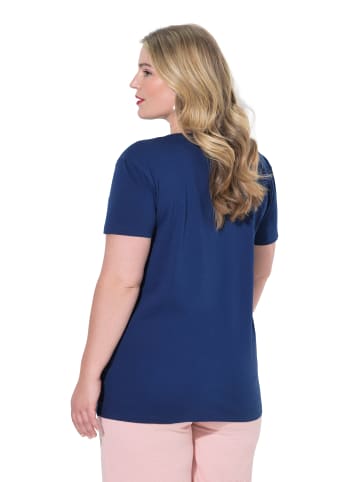 MIAMODA Shirt in dunkelblau