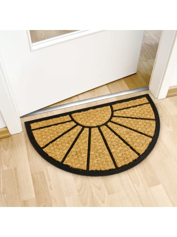 relaxdays Fußmatte in Braun - (B)75 x (T)45 cm