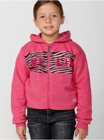 KOROSHI MÄDCHEN SWEATSHIRT in FUCSIA / FUCHSIA