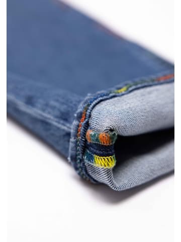 Carlo Colucci Slim-fit-Jeans MIAMI in Blau