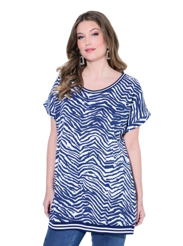 MIAMODA Shirt in dunkelblau