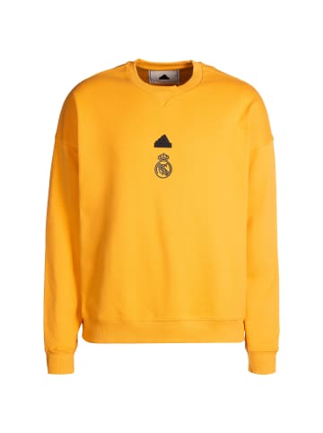 adidas Performance Sweatshirt Real Madrid Lifestyler in gelb