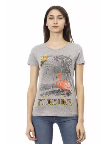 Trussardi Action Grau Baumwolle Damen T-Shirt
