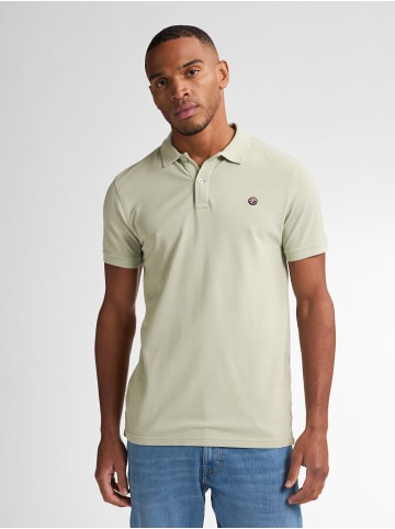 Petrol Industries Klassisches Poloshirt Dolphin in Grün