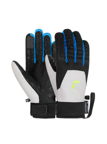 Reusch Fingerhandschuh Raptor R-TEX XT TOUCH-TEC in 6576 glagrey/blck/saf yell/bri