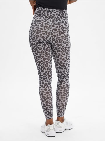 Marie Lund Leggings in hellgrau schwarz - 0002