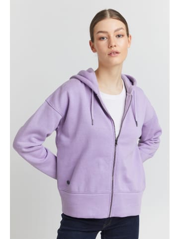 Oxmo Kapuzensweatjacke in lila