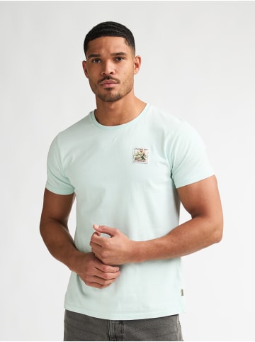 Petrol Industries Logo T-Shirt Mineral in Grün