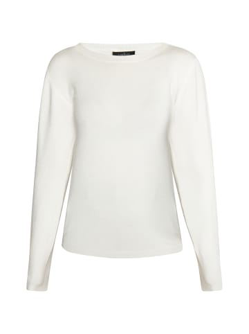 usha BLACK LABEL Damen Strickpullover in Wollweiss