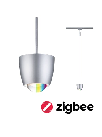 paulmann URail Pendel Smart Home Zigbee 3.0 Tyros RGBW  200lm 4,5W RGBW+ dimmbar 230V Ch