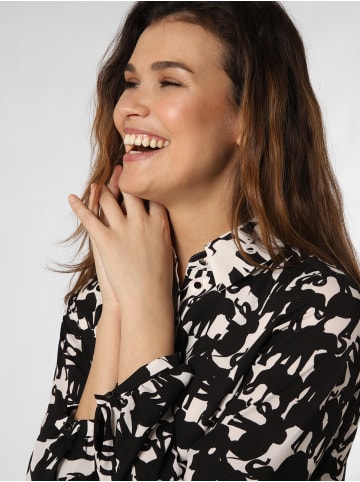 MARC CAIN COLLECTIONS Kleid in schwarz weiß - 0001