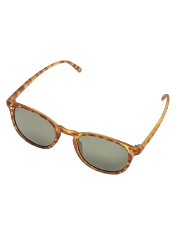Urban Classics Glasses in brown leo/green