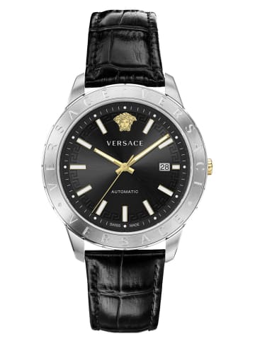 Versace Analoguhr für Herren in Schwarz