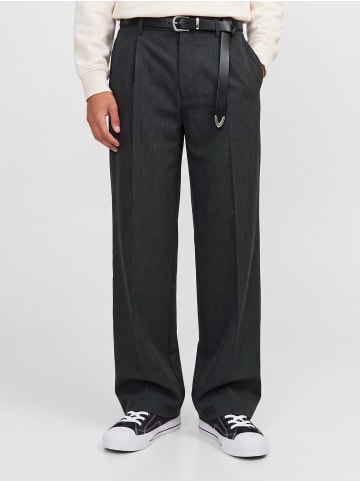 Jack & Jones Loose Fit Hosen in Dark Grey Melange