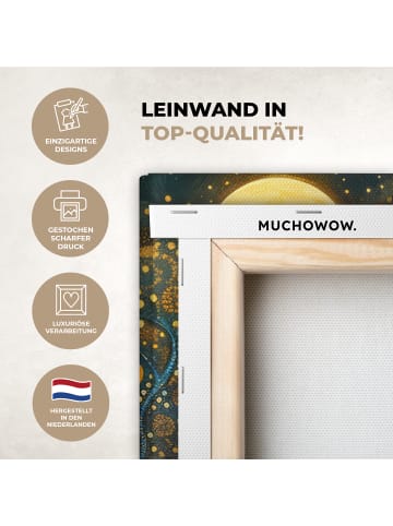 MuchoWow Leinwand bilder Vollmond (BxH)