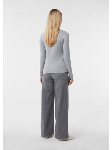 comma T-Shirt in 93W7_steingrau