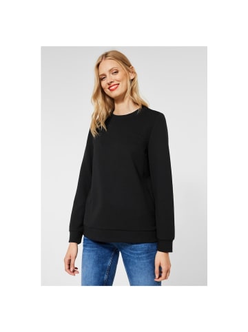 Street One Sweatshirt in Black