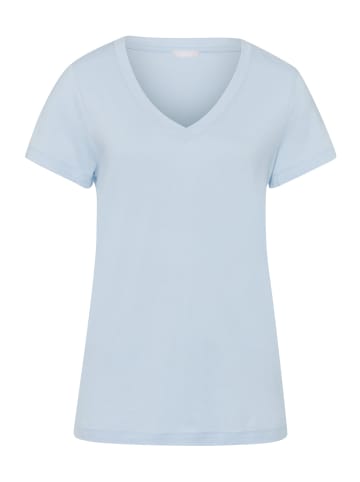 Hanro Schlafshirt Sleep & Lounge in misty blue