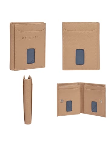 Bugatti Geldbörse SECURE SLIM in beige