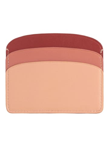 DuDu Boracay Kreditkartenetui Leder 10 cm in blush rose