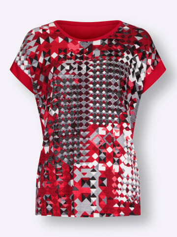 WITT WEIDEN Kurzarmshirt in erdbeere-bedruckt