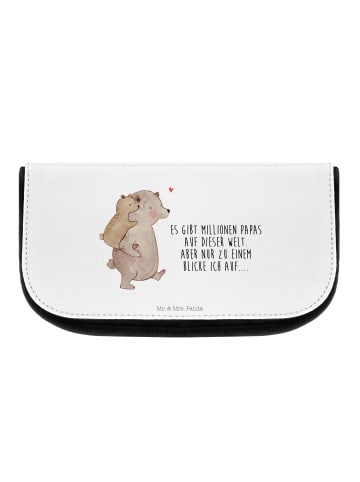 Mr. & Mrs. Panda beauty case Papa Bär mit Spruch in Weiß