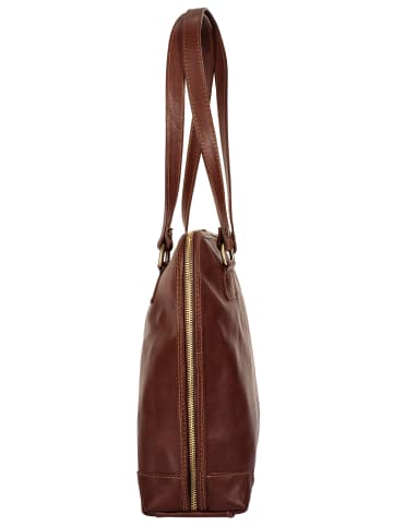 piké Shopper echt Leder in braun