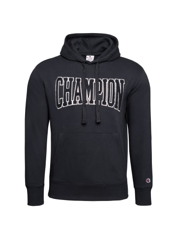 Champion Kapuzenpullover Hooded in schwarz