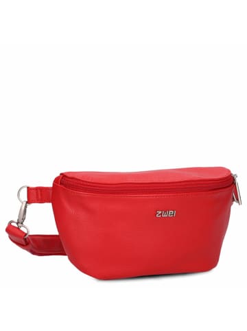 Zwei Mademoiselle MH4 - Gürteltasche 25 cm (leo) in cherry