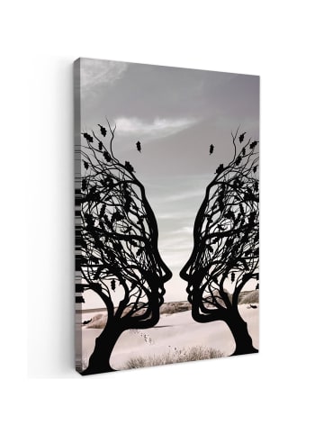 MuchoWow Poster mit Leiste Gesichtsbaum  (BxH)