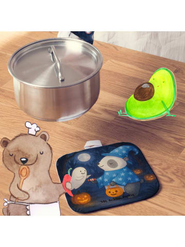 Mr. & Mrs. Panda Ofenhandschuhe Panda Zauberer Design ohne Spruch in Weiß