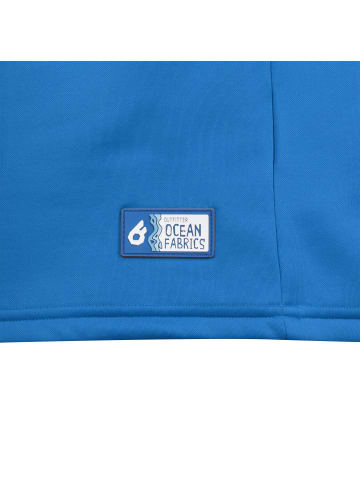 OUTFITTER Trainingsshirt OCEAN FABRICS TAHI in blau