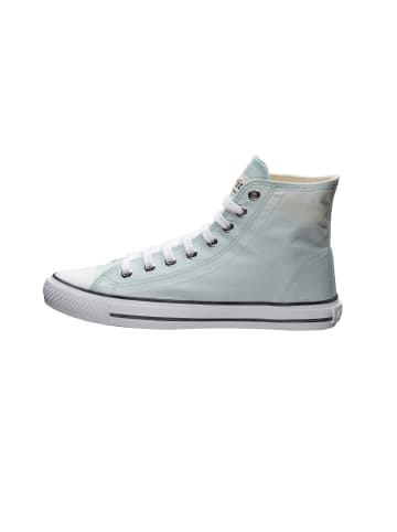 ethletic Canvas Sneaker White Cap Hi Cut in Light Aqua Green P | Just White