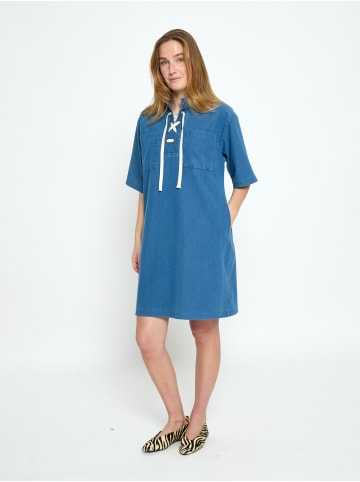 Peppercorn Kleid in Mid Blue Denim