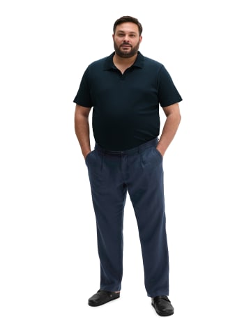 Marc O'Polo DfC Poloshirt Jersey Structure regular in Dark Navy