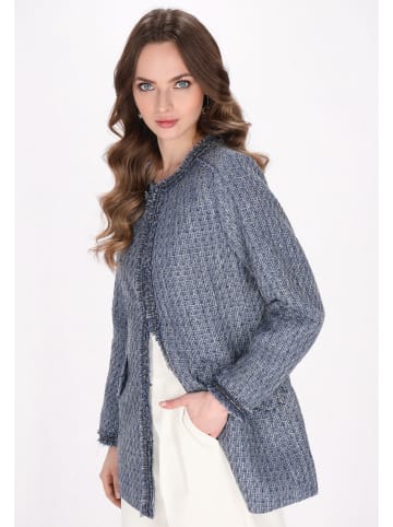 DreiMaster Klassik Women Coat in navy glitter