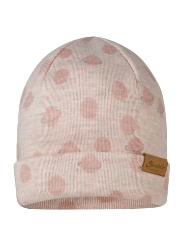 Sterntaler Beanie Planeten in lichtrosa