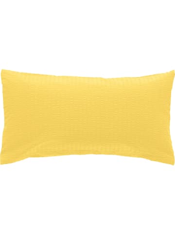 Erwin Müller Seersucker Kissenbezug Rosenheim in gelb