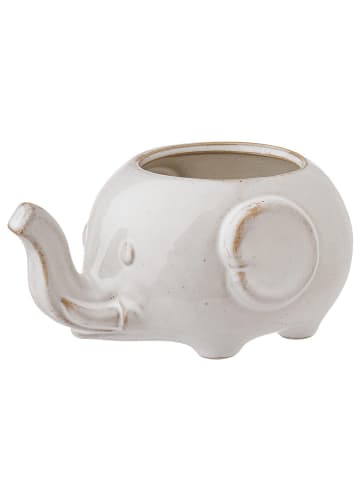 Butlers Blumenübertopf JUNGLE Elefant 2er-set in Beige