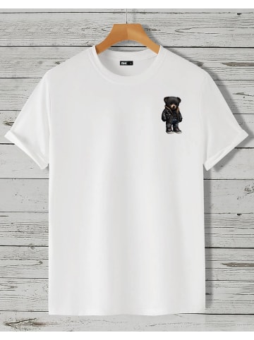 RMK T-Shirt Teddy G WEISS (kleines Motiv)