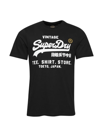 Superdry T-Shirt in Schwarz