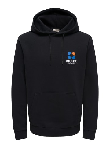 ONLY & SONS Kapuzenpullover in Black