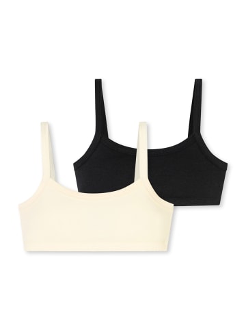 Schiesser Bustier Fresh Vibe in schwarz, weiss