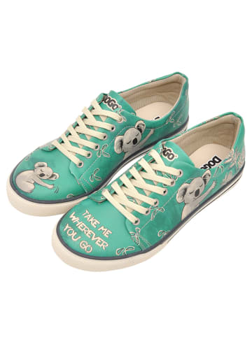 Dogo Classic Sneaker - Koala Hug 37 in Grün