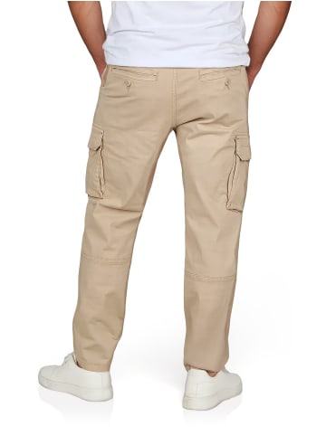 DENIMFY Cargo DFLuke regular/straight in Beige