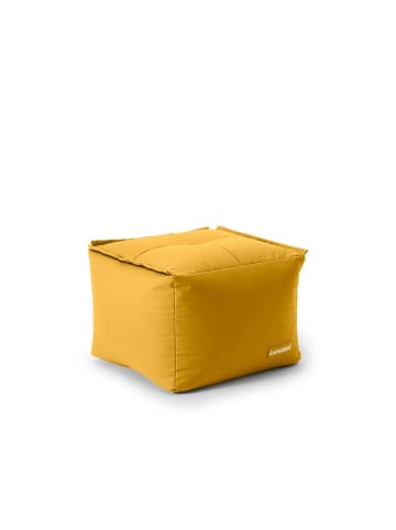 Lumaland LUMALAND Sitzsack-Hocker - Kombinierbar mit Modularem System - 200 L - Senfgelb