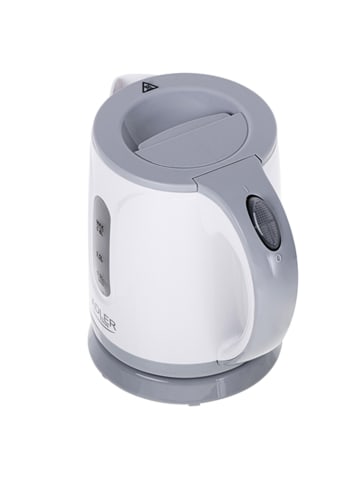 Adler Europe Adler AD 1371 Wasserkocher 0,8 L - 850 W, 360° drehbar - Grau in Grau