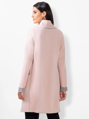 WITT WEIDEN Shirtjacke in altrosé-grau-meliert